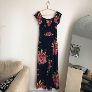 Betsey Johnson Floral Jumpsuit Romper